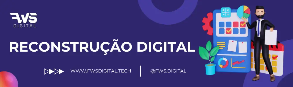 Criar Sites - Banner, serviço de reconstrução digital da FWS Digital